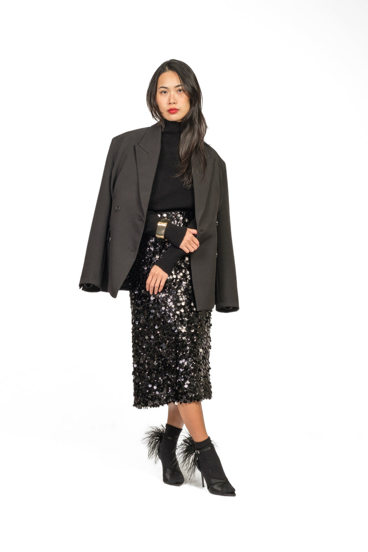 Tensione In - Maglia stondata collo lupetto Art. WL730AI25