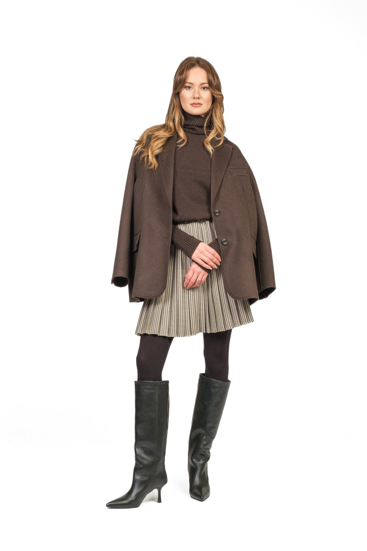 Angela Davis - Maglia over collo alto Art. RI9PA111