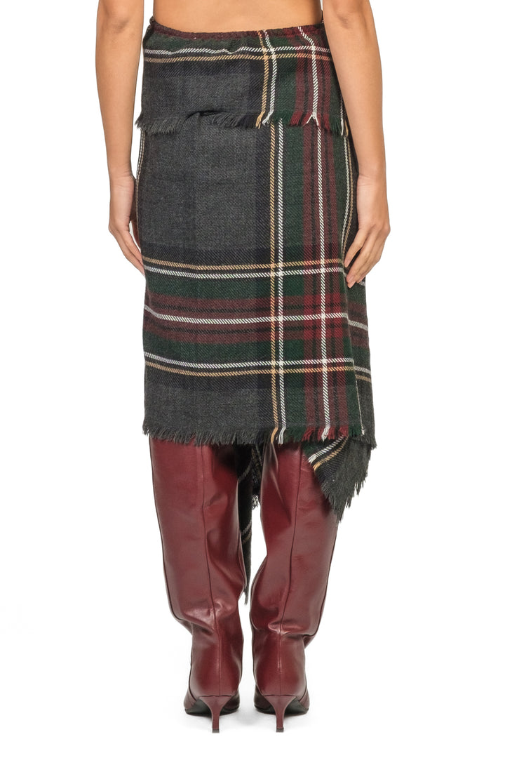 Tensione In - Gonna tartan fazzoletto Art. 38186