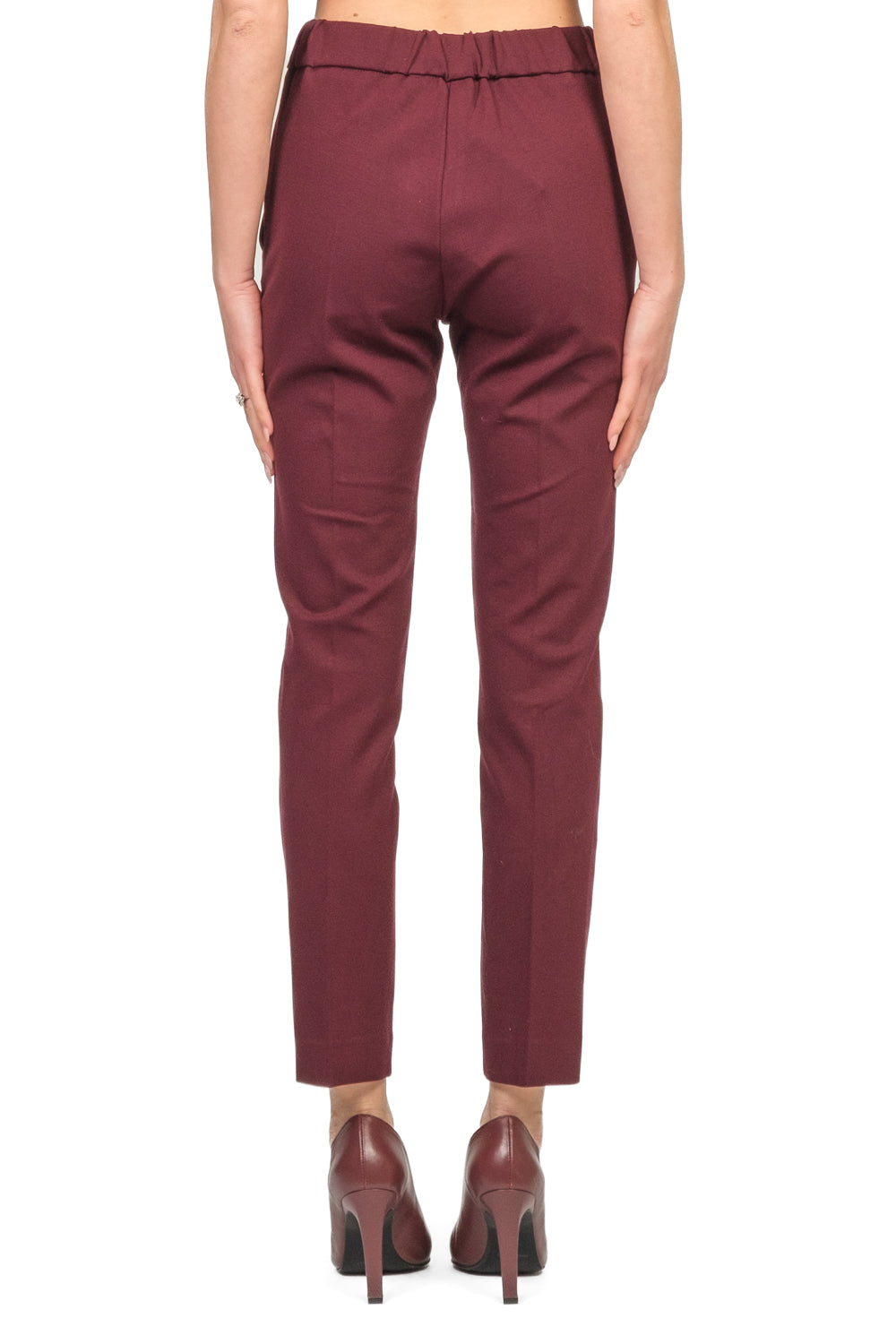 Angela Davis - Pantalone punto milano con elastico Art. RI9CO10