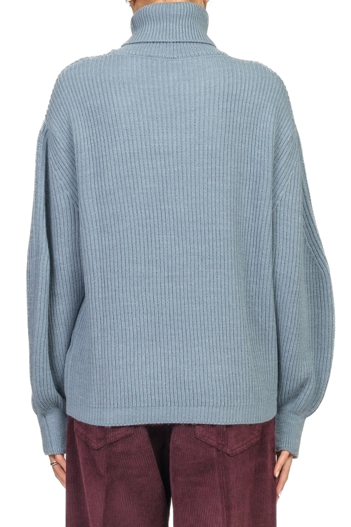 Tensione In - Maglia collo alto manica palloncino Art. W5HMJ46A400AT