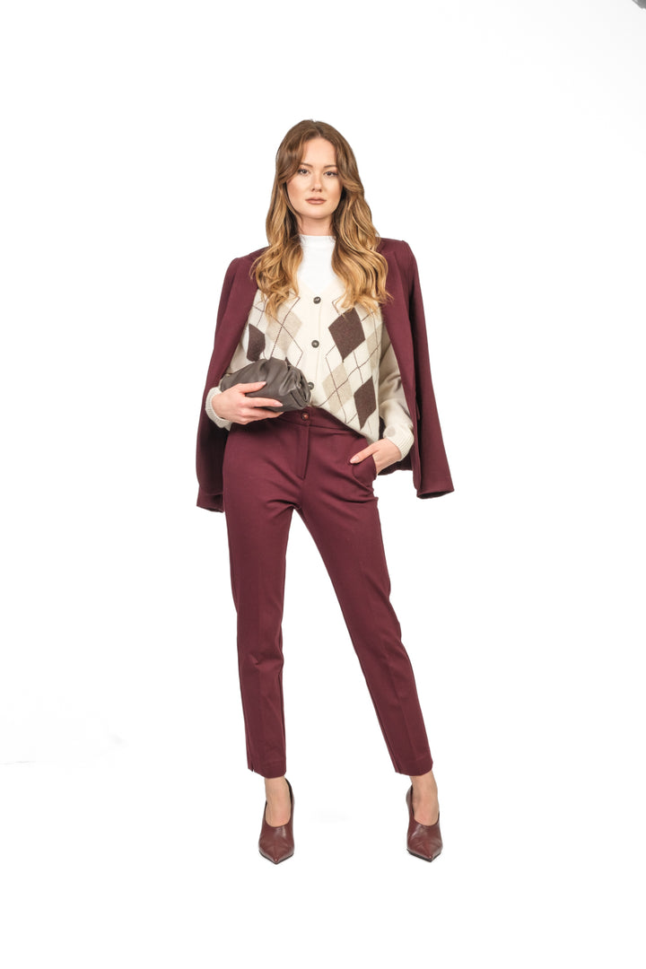 Tensione In - Cardigan a rombi Art. D82038