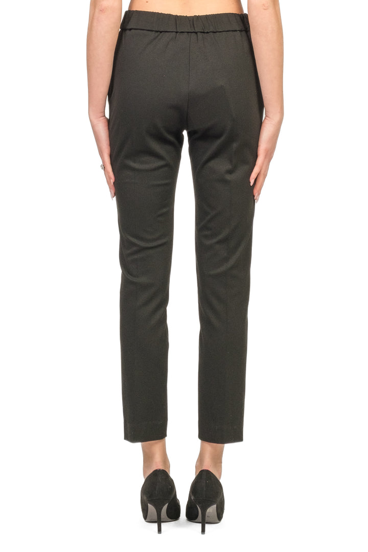 Angela Davis - Pantalone punto milano con elastico Art. RI9CO10