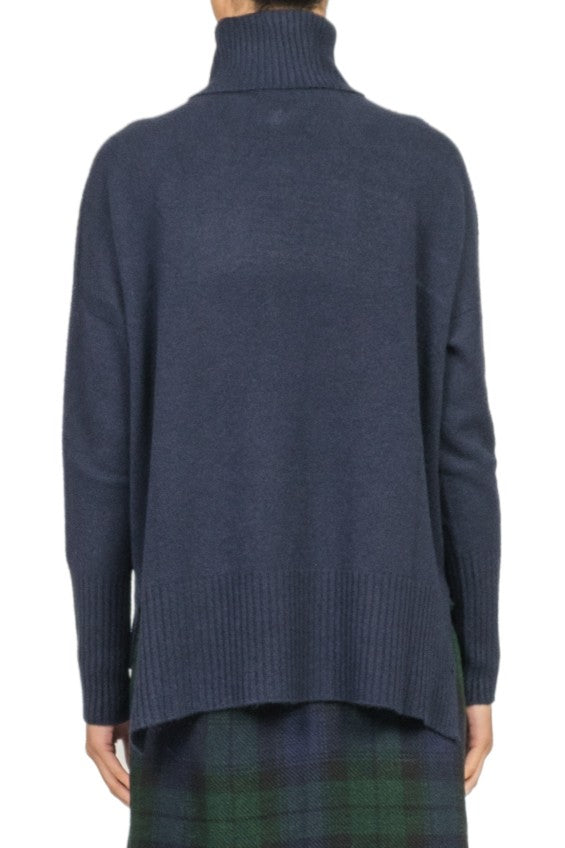 Angela Davis - Maglia over collo alto Art. RI9PA111