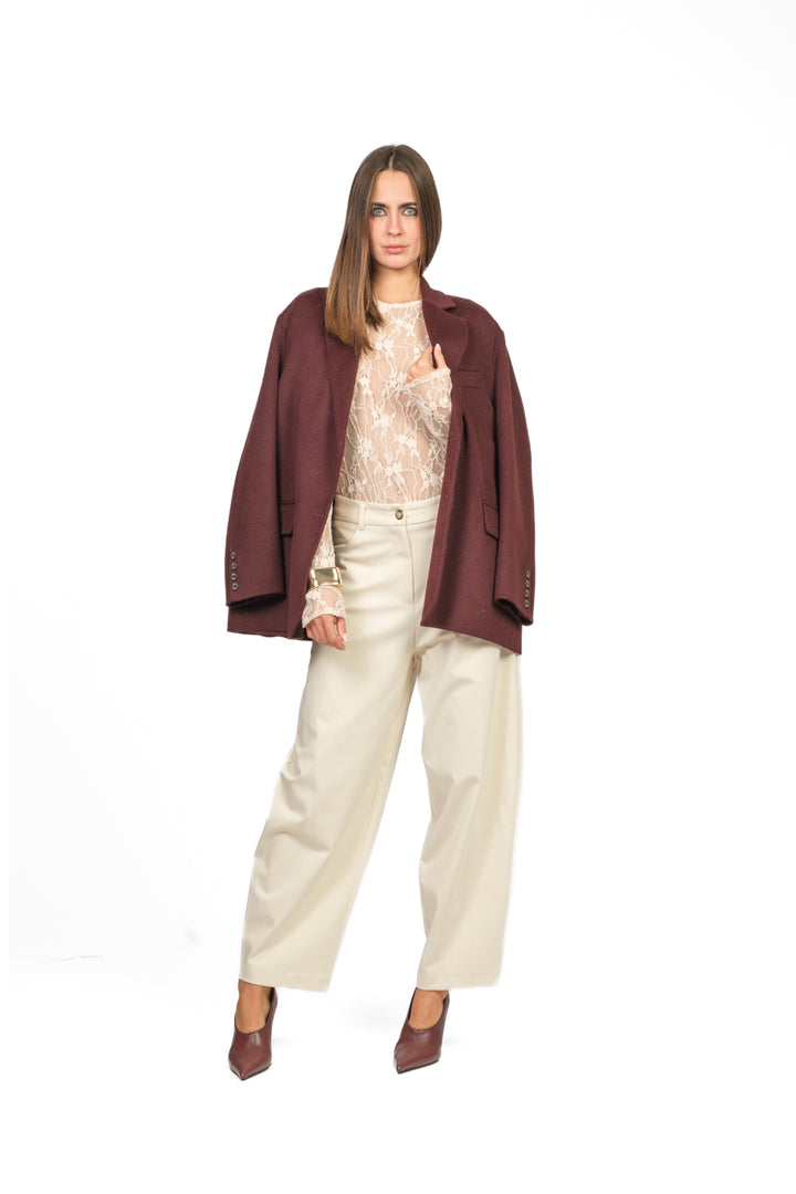 Tensione In - Pantalone balloon punto milano Art. 26P1600