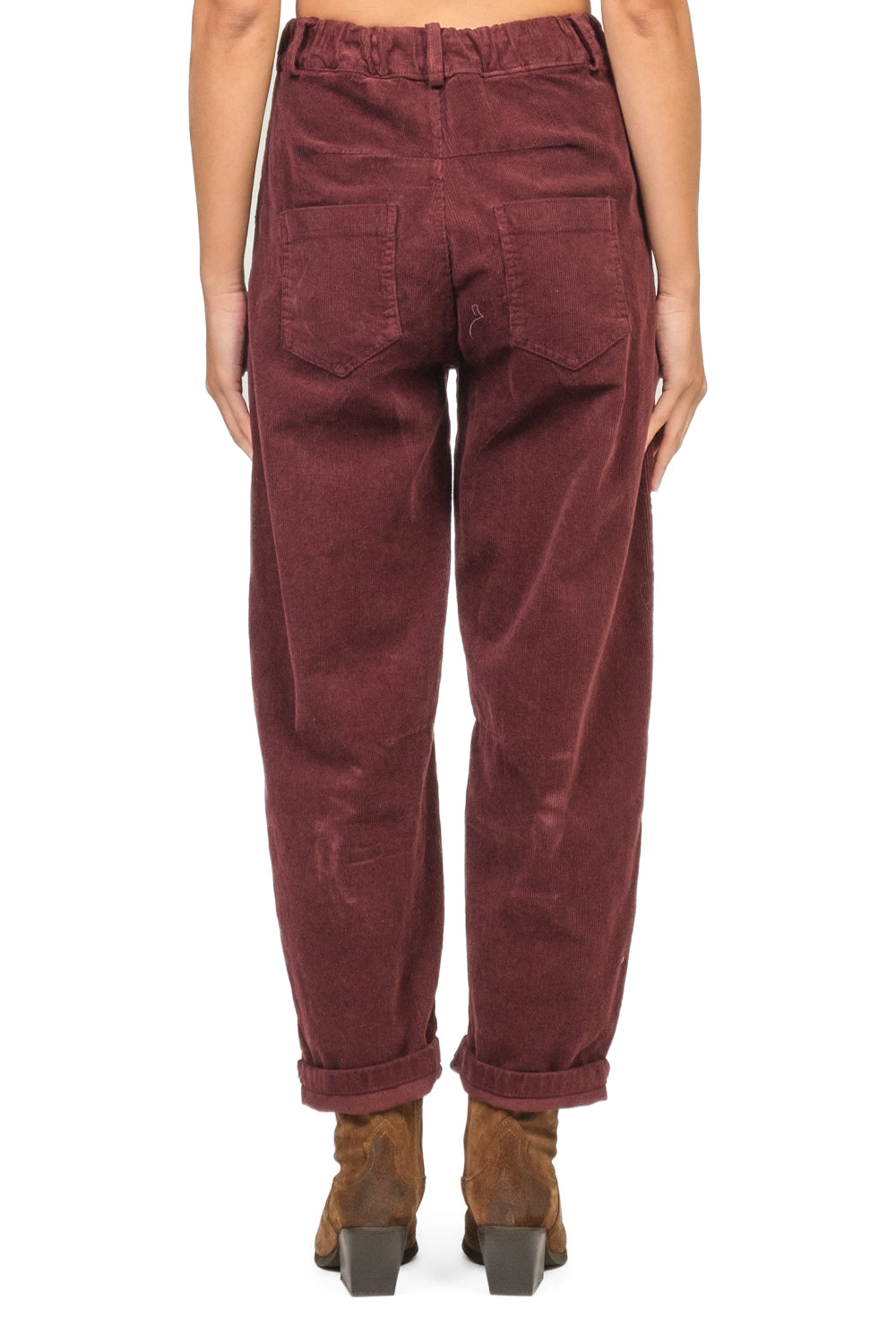 Tensione In - Pantalone barrel velluto millerighe Art. PA5140-AI25