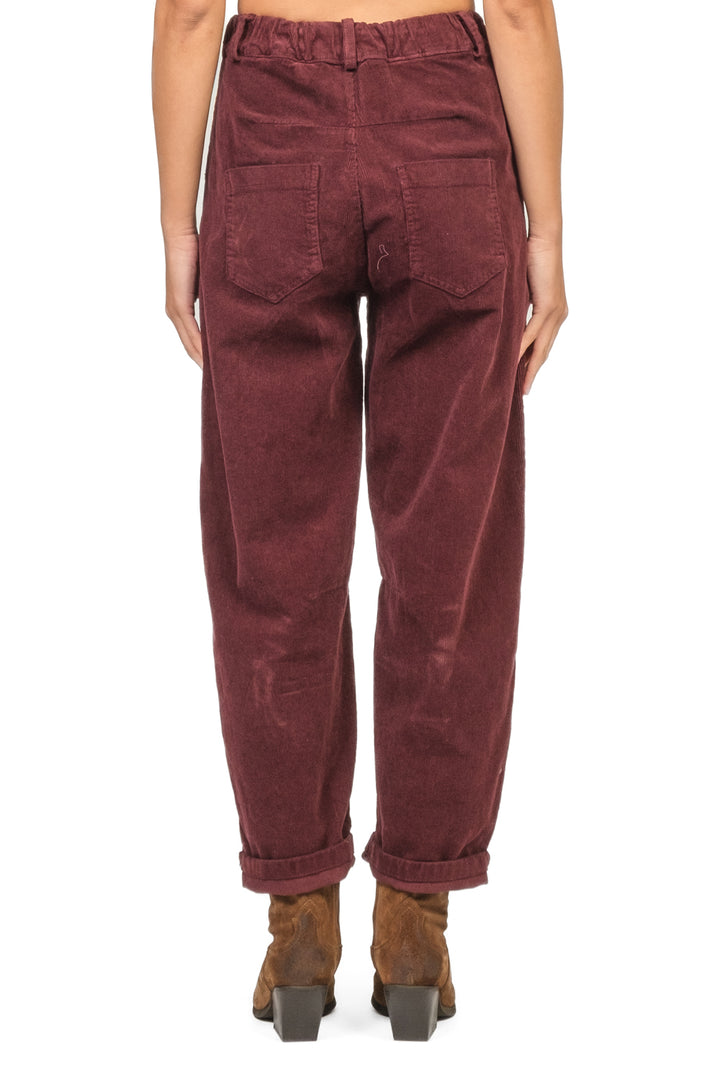 Tensione In - Pantalone barrel velluto millerighe Art. PA5140-AI25