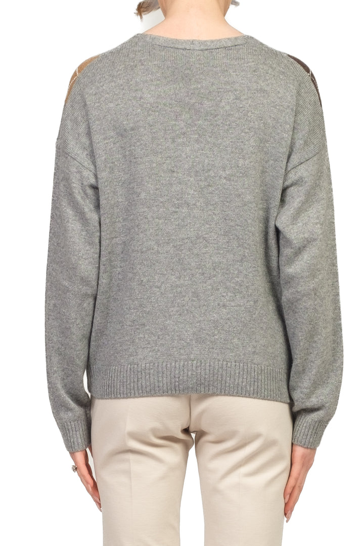 Tensione In - Cardigan a rombi Art. D82038