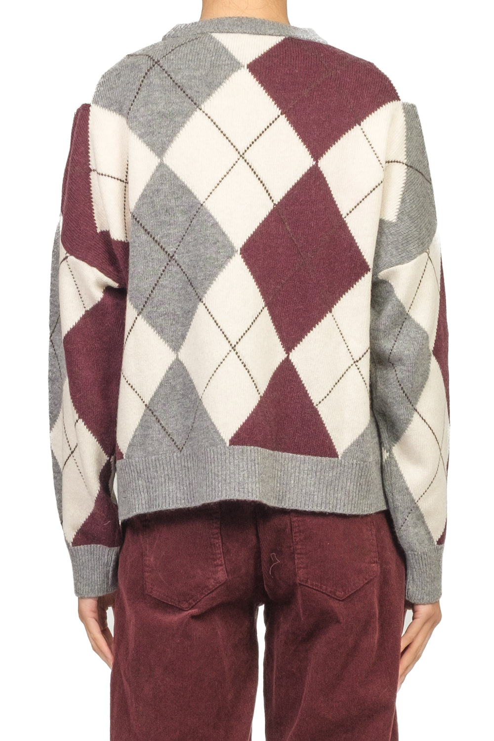 Tensione In - Maglia girocollo rombi Art. D82101