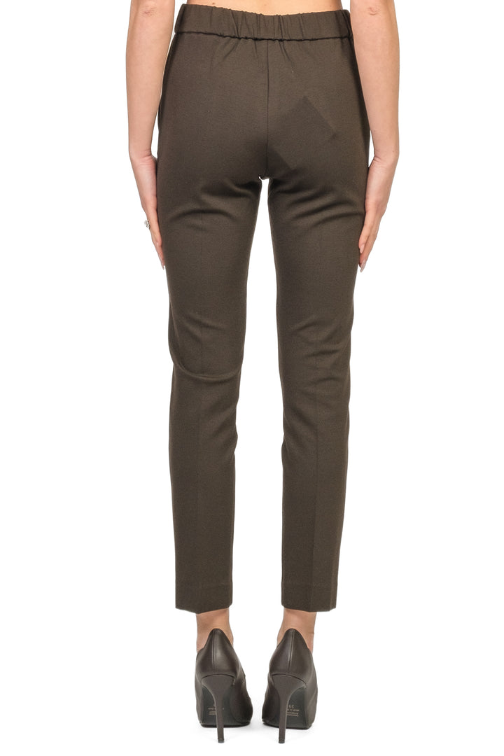 Angela Davis - Pantalone punto milano con elastico Art. RI9CO10