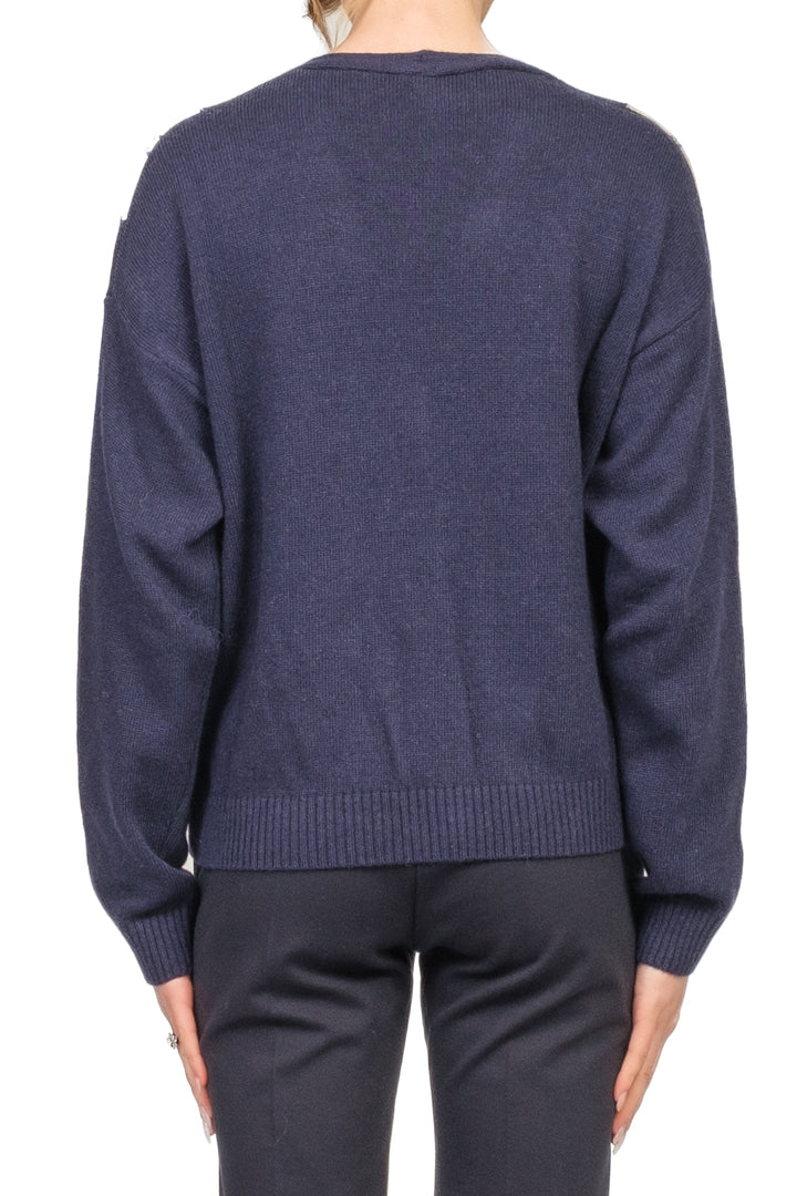 Tensione In - Cardigan a rombi Art. D82038