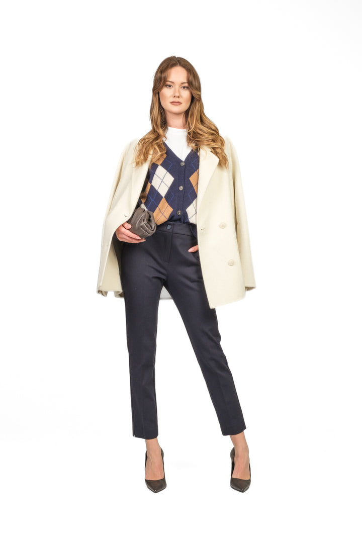 Tensione In - Cardigan a rombi Art. D82038