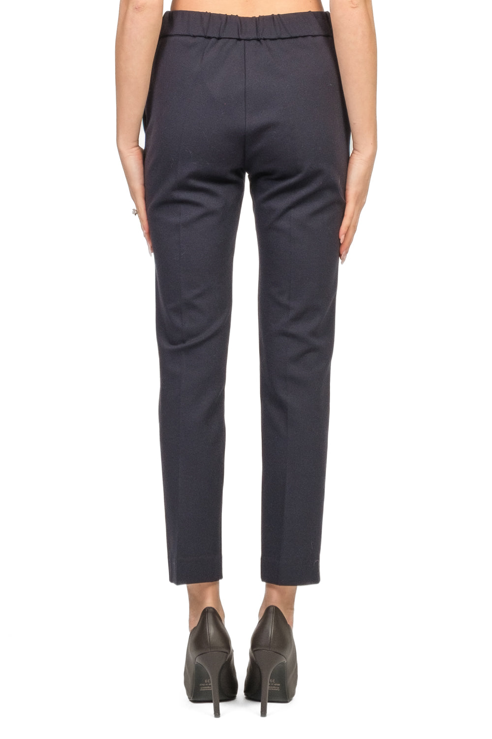 Angela Davis - Pantalone punto milano con elastico Art. RI9CO10