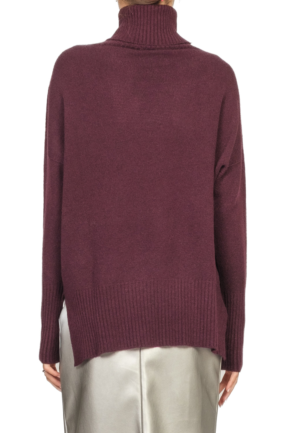 Angela Davis - Maglia over collo alto Art. RI9PA111