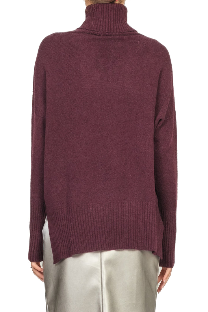 Angela Davis - Maglia over collo alto Art. RI9PA111