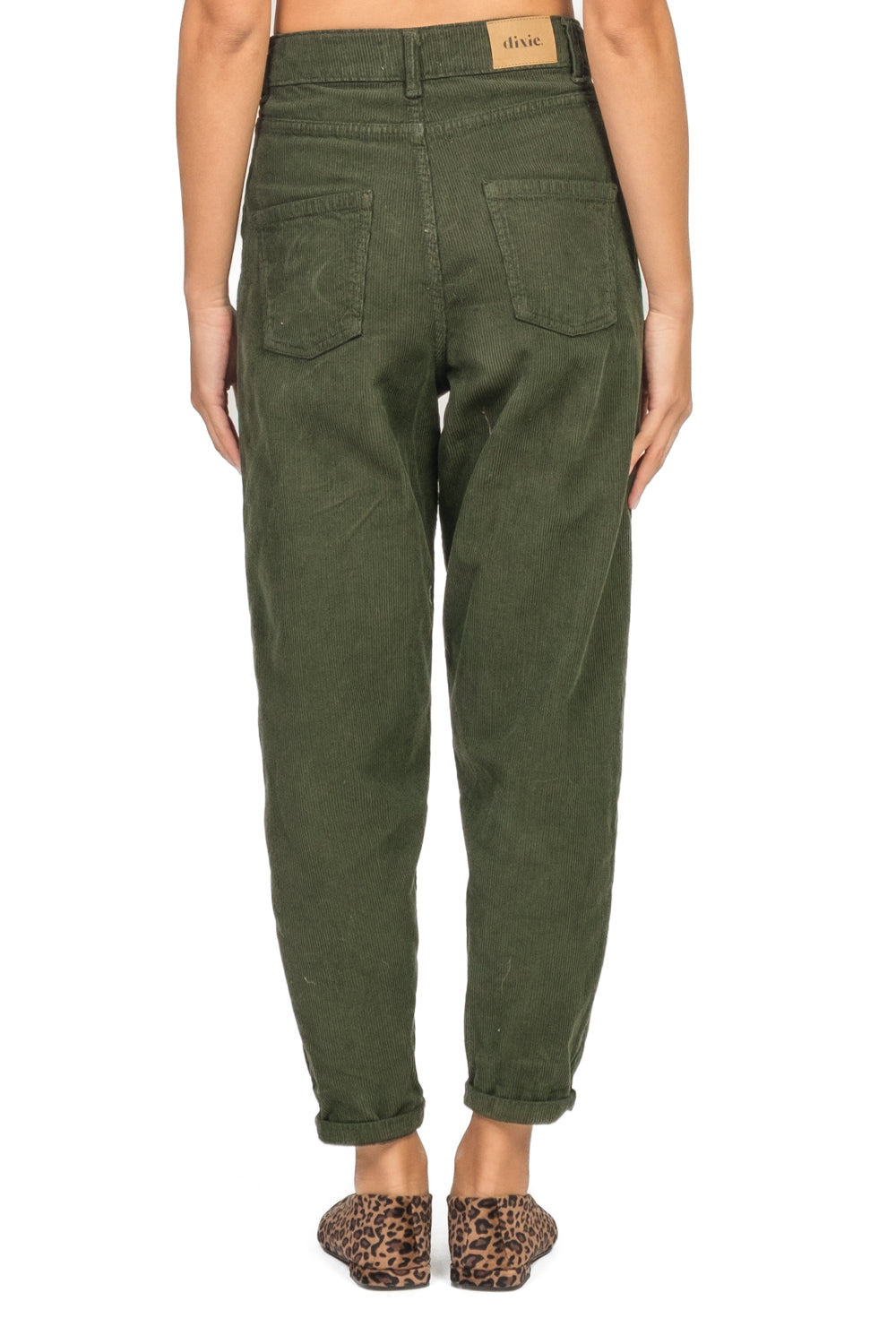 Dixie - Pantalone carrot velluto millerighe Art. P177Y150