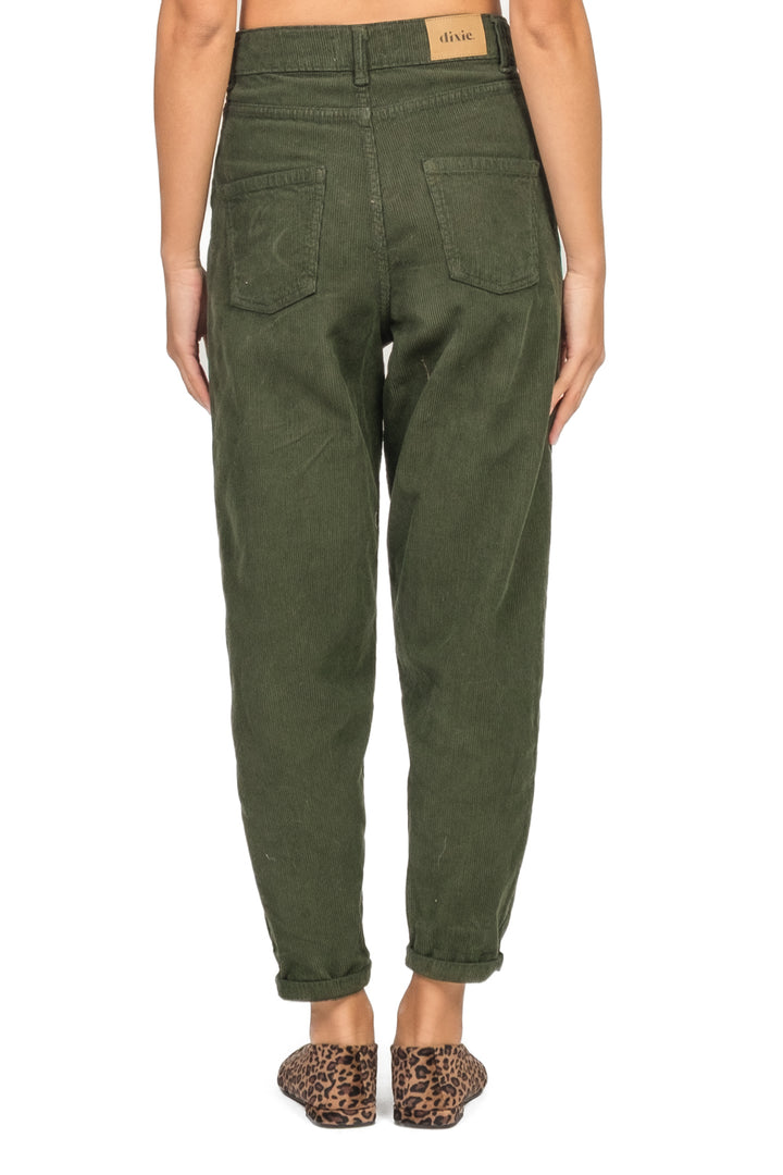 Dixie - Pantalone carrot velluto millerighe Art. P177Y150