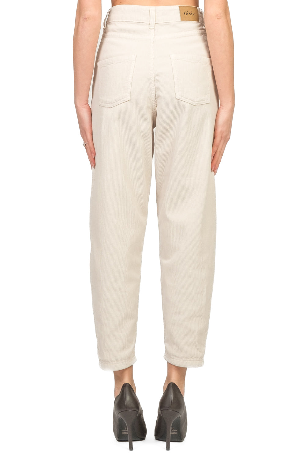 Dixie - Pantalone carrot velluto millerighe Art. P177Y150