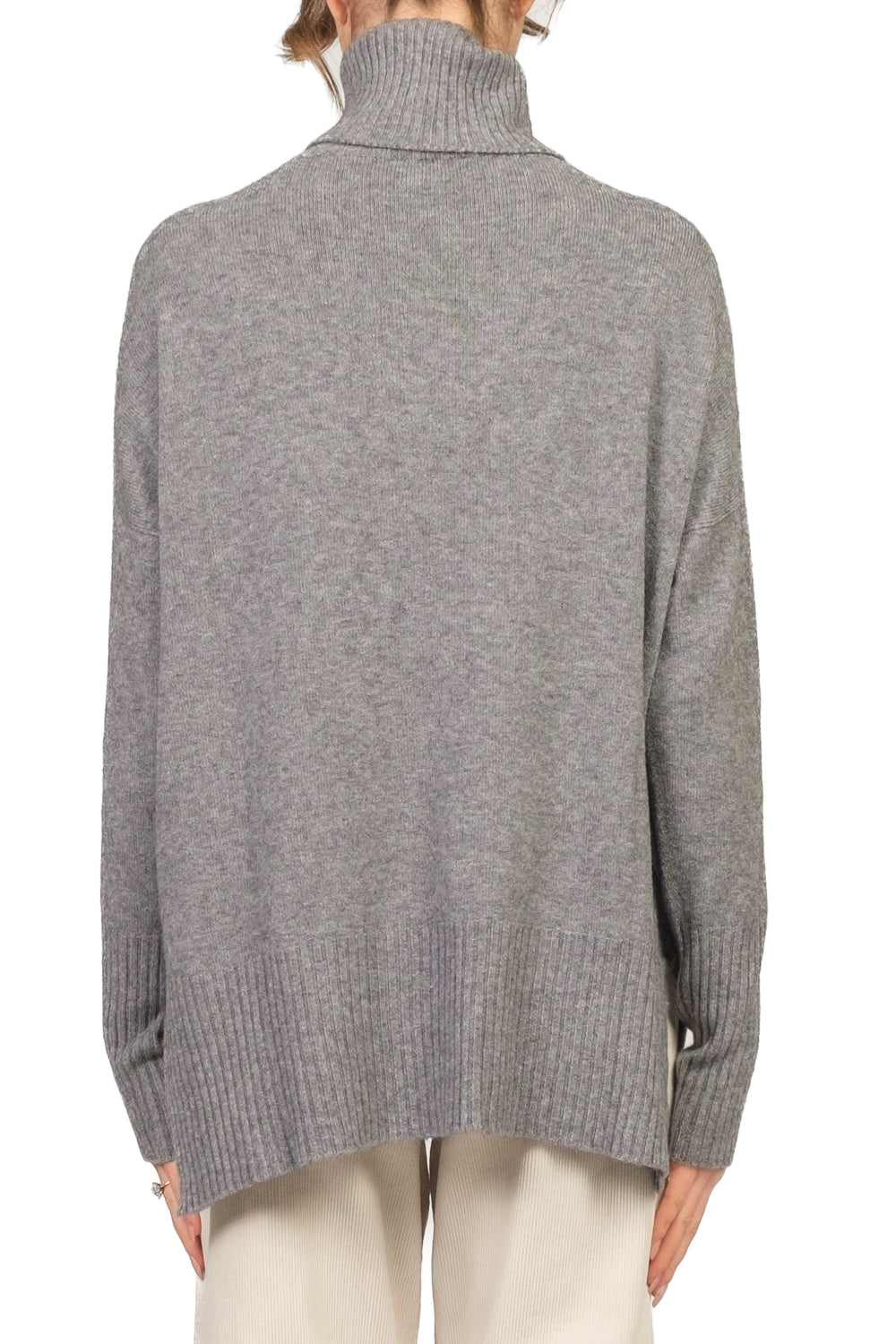 Angela Davis - Maglia over collo alto Art. RI9PA111