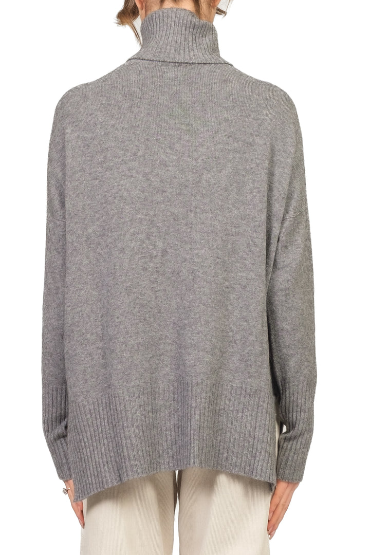 Angela Davis - Maglia over collo alto Art. RI9PA111