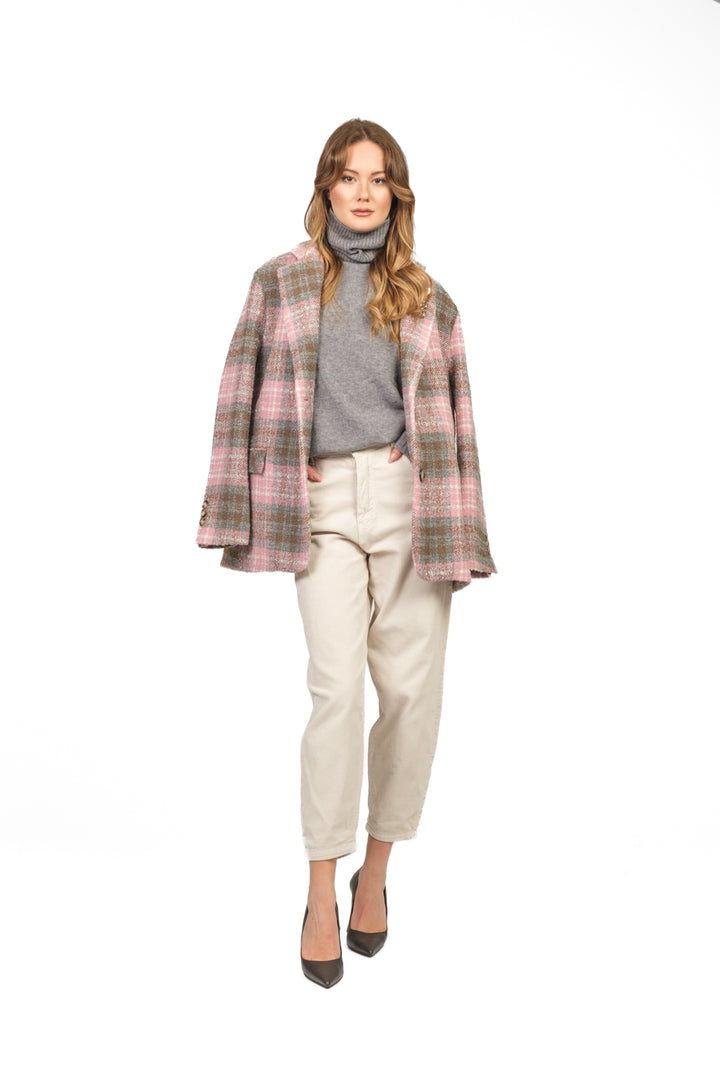 Dixie - Pantalone carrot velluto millerighe Art. P177Y150