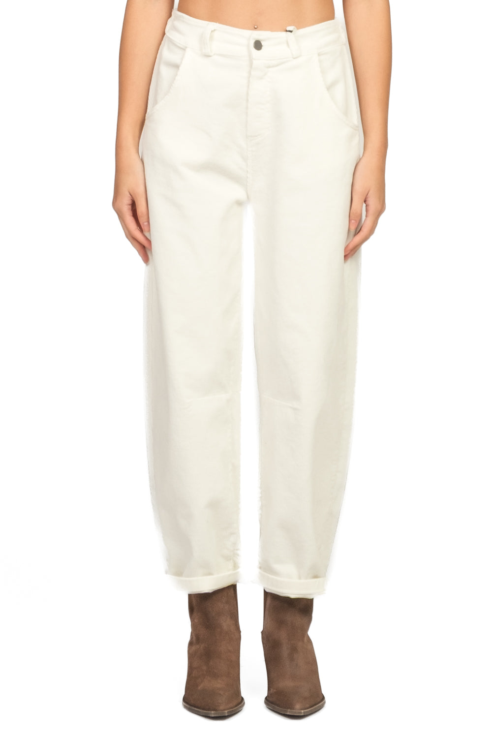 Tensione In - Pantalone barrel velluto millerighe Art. PA5140-AI25