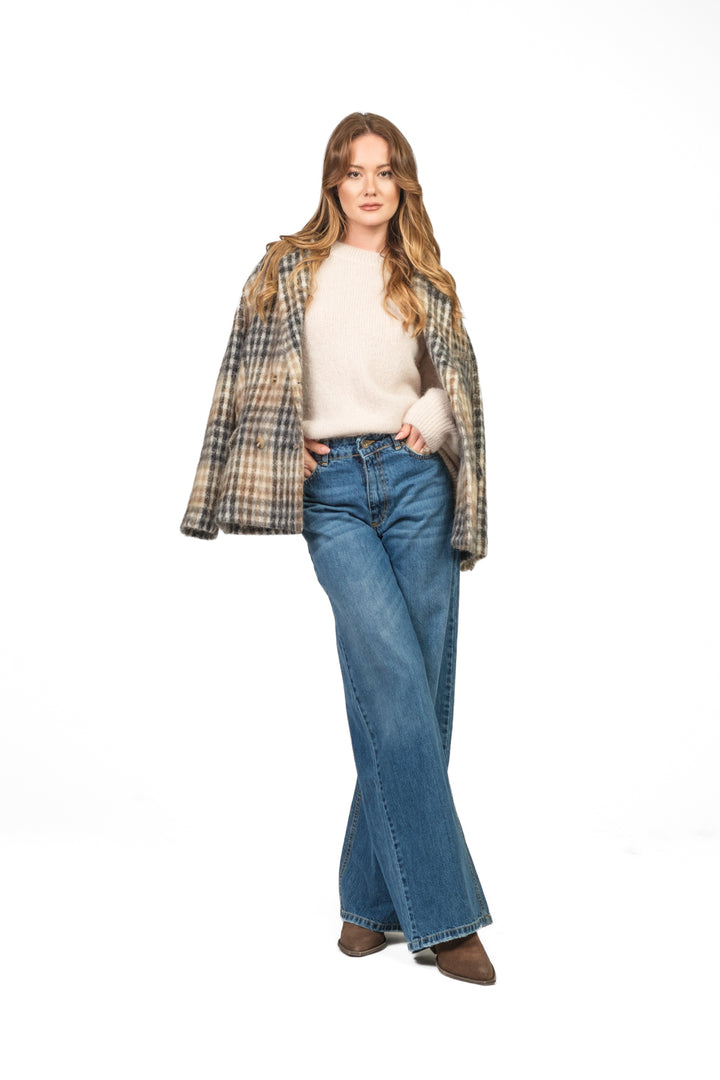 Dixie - Maglia girocollo misto alpaca Art. M277Y230