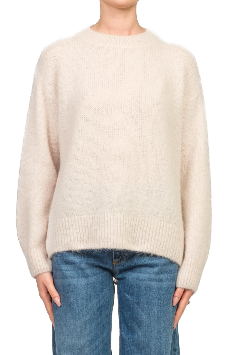 Dixie - Maglia girocollo misto alpaca Art. M277Y230