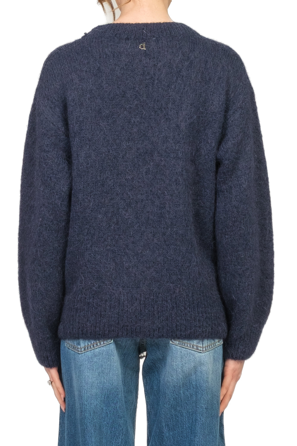 Dixie - Maglia girocollo misto alpaca Art. M277Y230