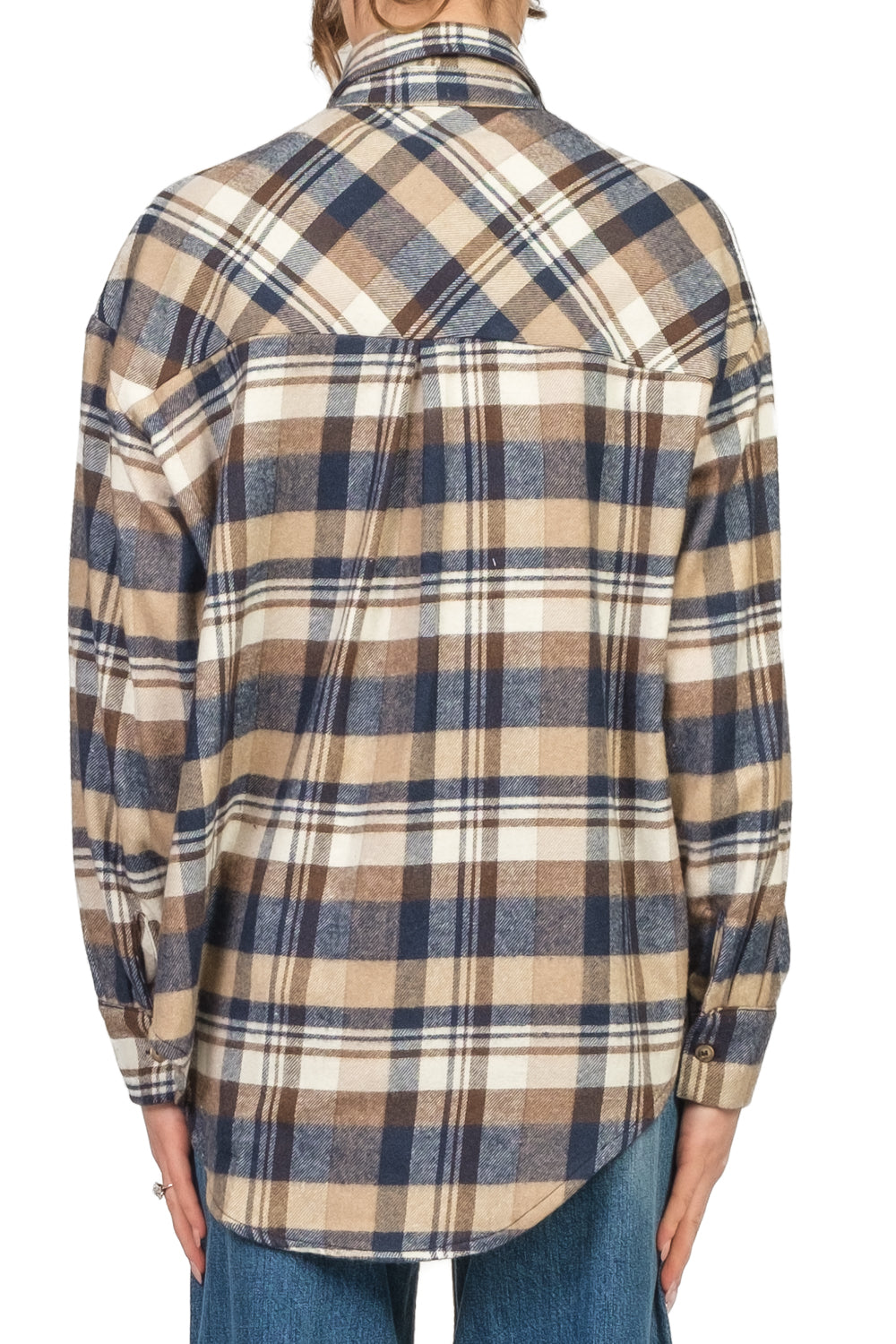 Tensione In - Camicia over check flanella Art. 26C1623