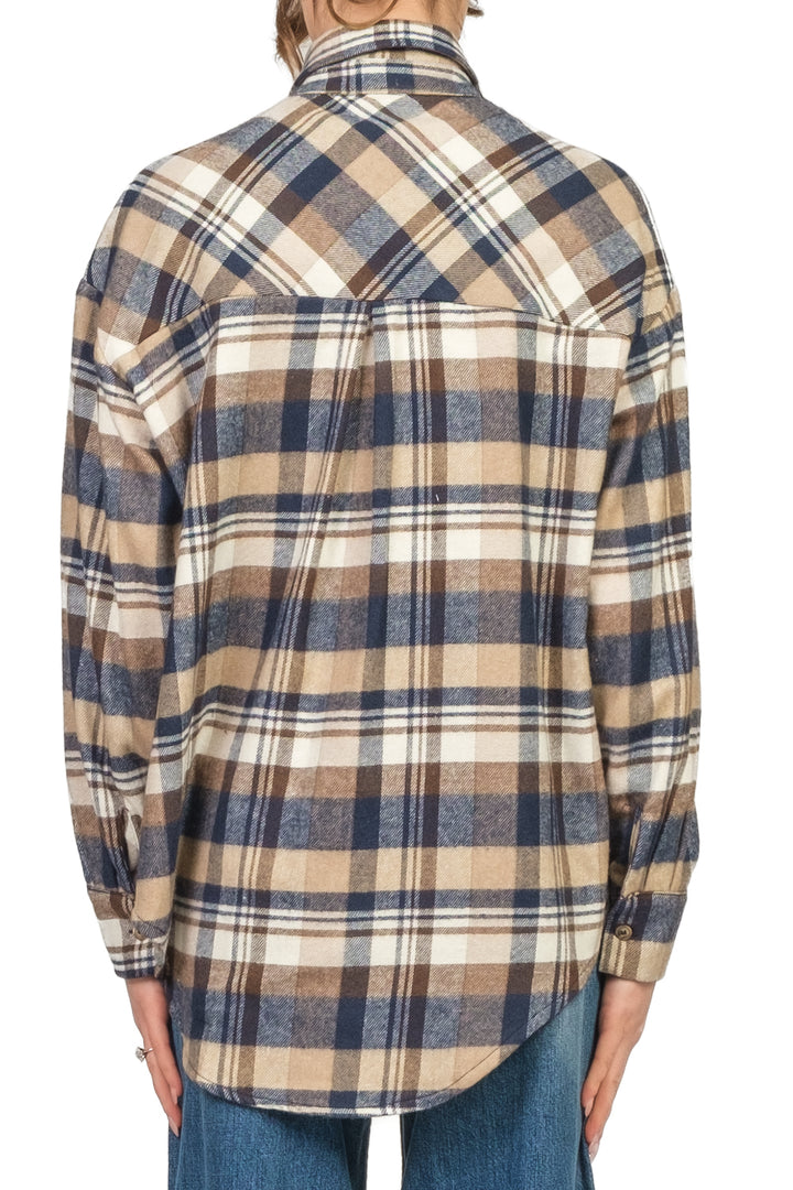 Tensione In - Camicia over check flanella Art. 26C1623