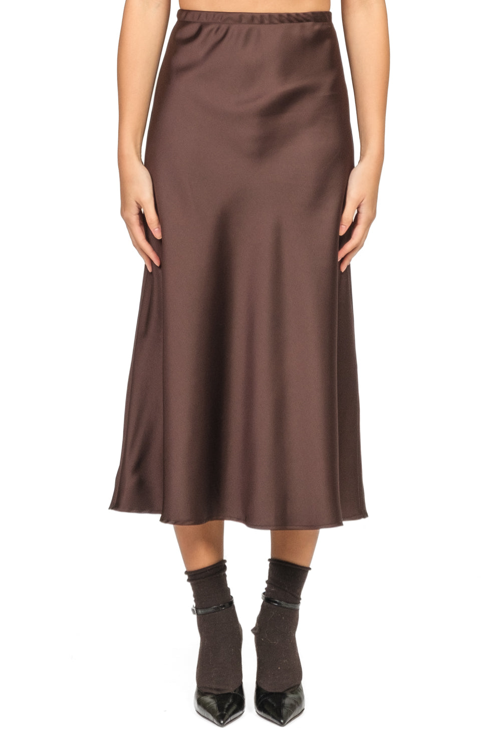 Tensione In - Gonna in satin Art. 38214