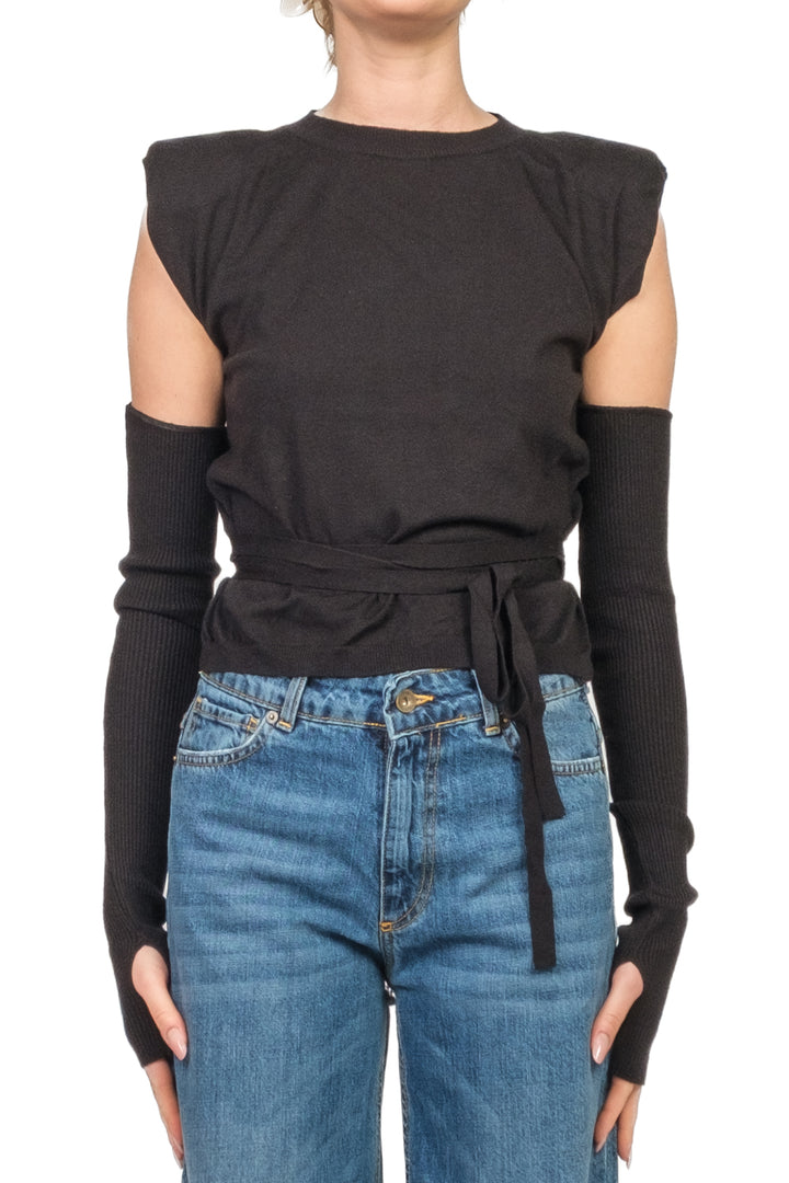 Have One - Gilet in maglia con manicotti Art. MFP-P160