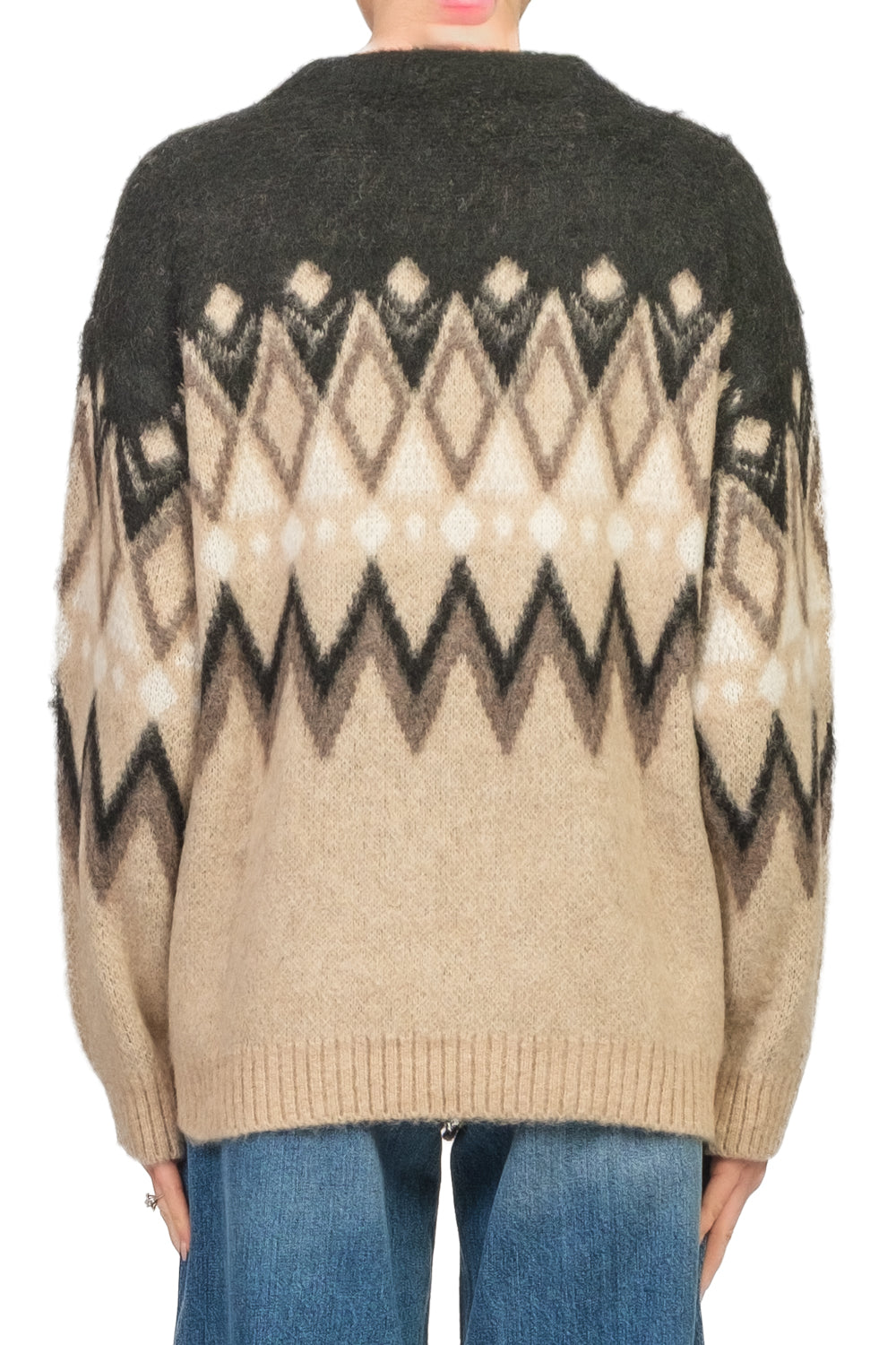 Tensione In - Maglia fantasia misto lana Art. W5HMJ51A373NV