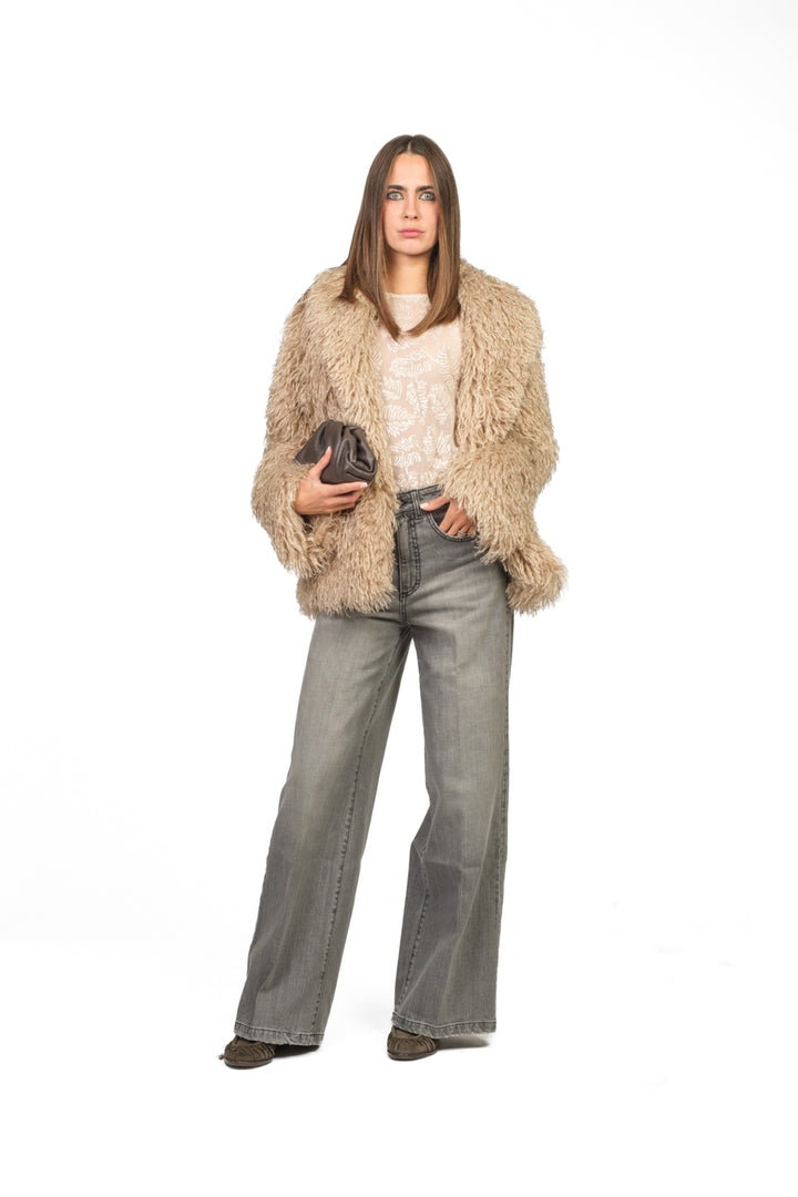 Tensione In - Blusa rete con micro paillettes Art. 26C1665