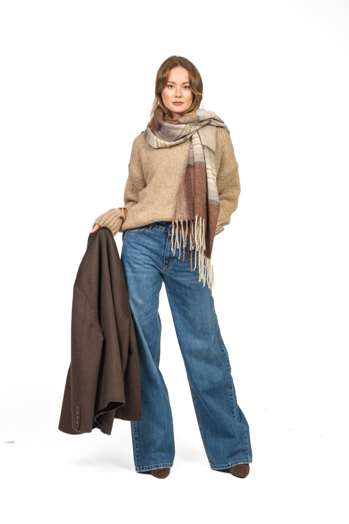 Vicolo - Maglia over girocollo Art. 33057F