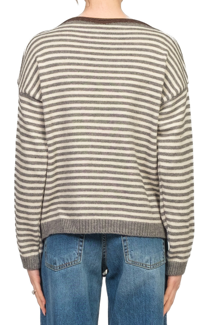 Tensione In - Maglia rigata girocollo Art. 25866/C