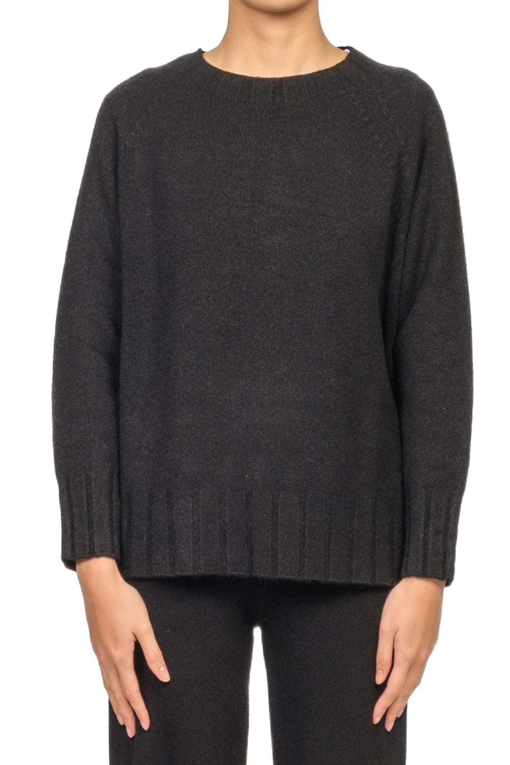 Angela Davis - Maglia scatoletta girocollo Art. RI9PA108