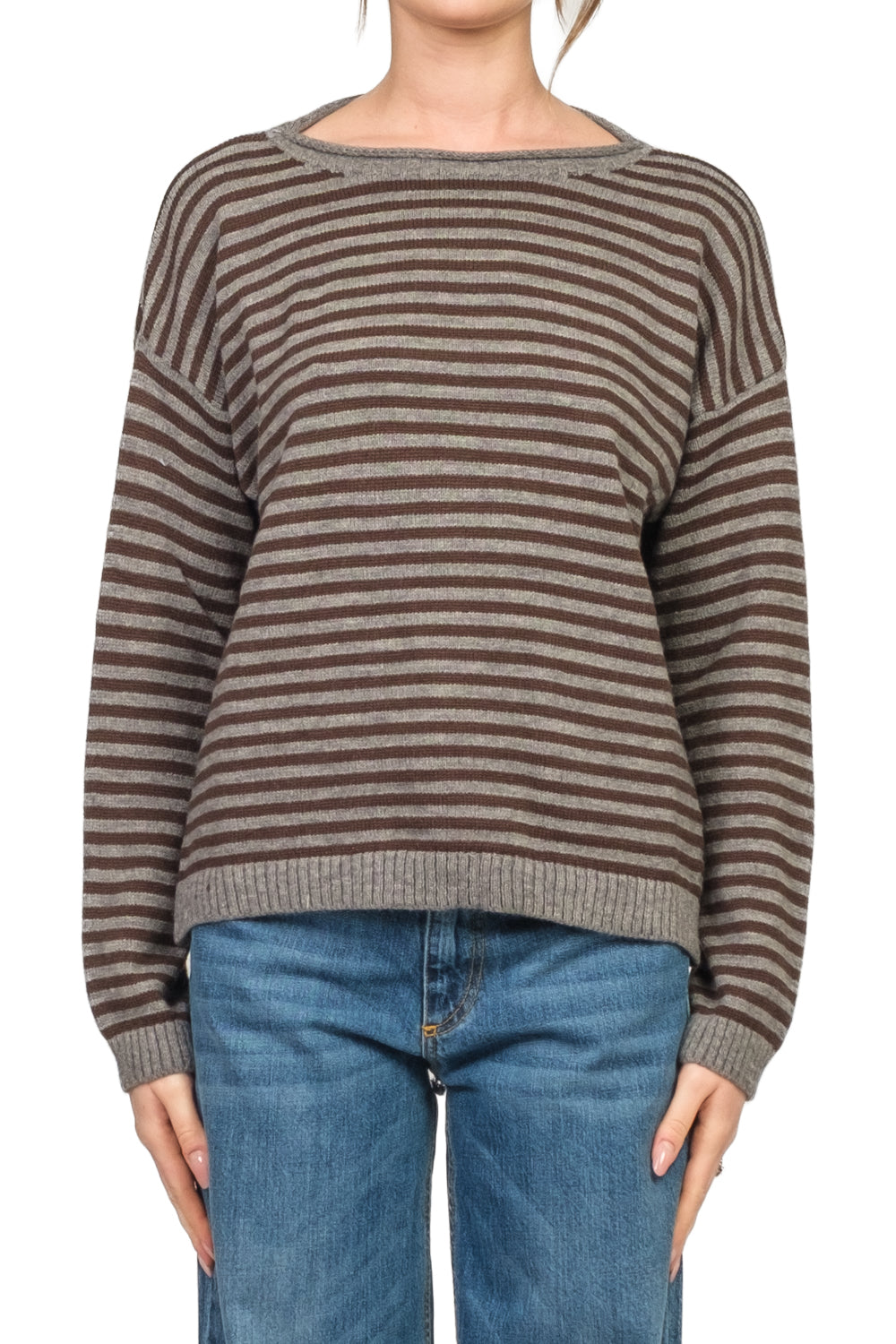 Tensione In - Maglia rigata girocollo Art. 25866/C