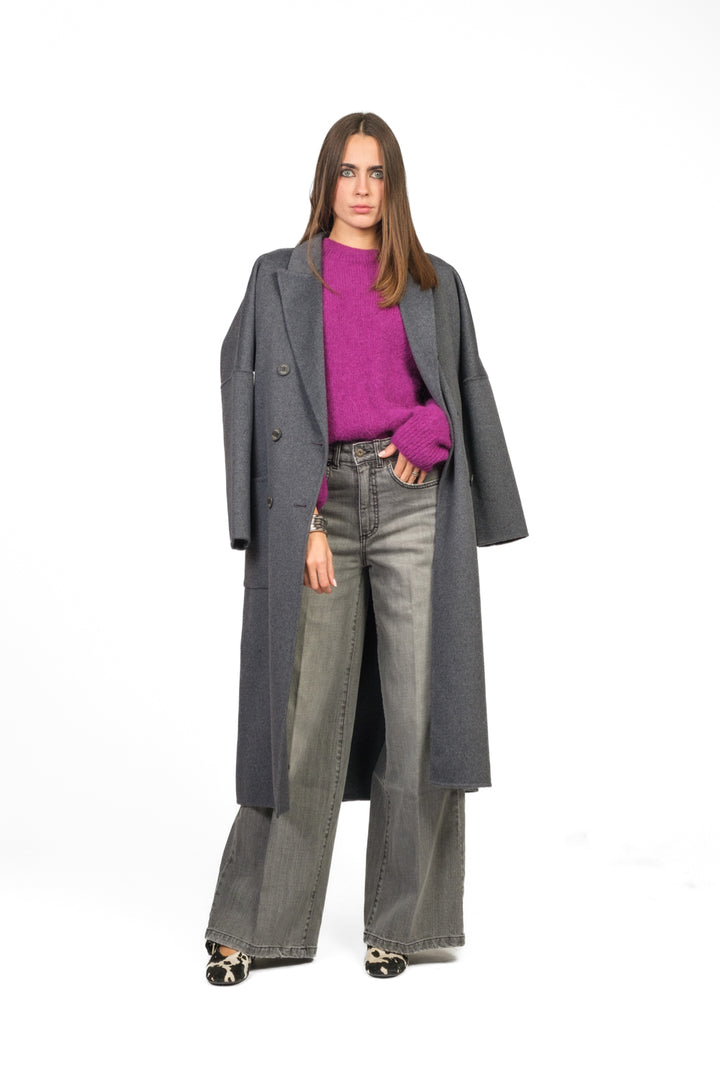 Dixie - Maglia girocollo misto alpaca Art. M277Y230