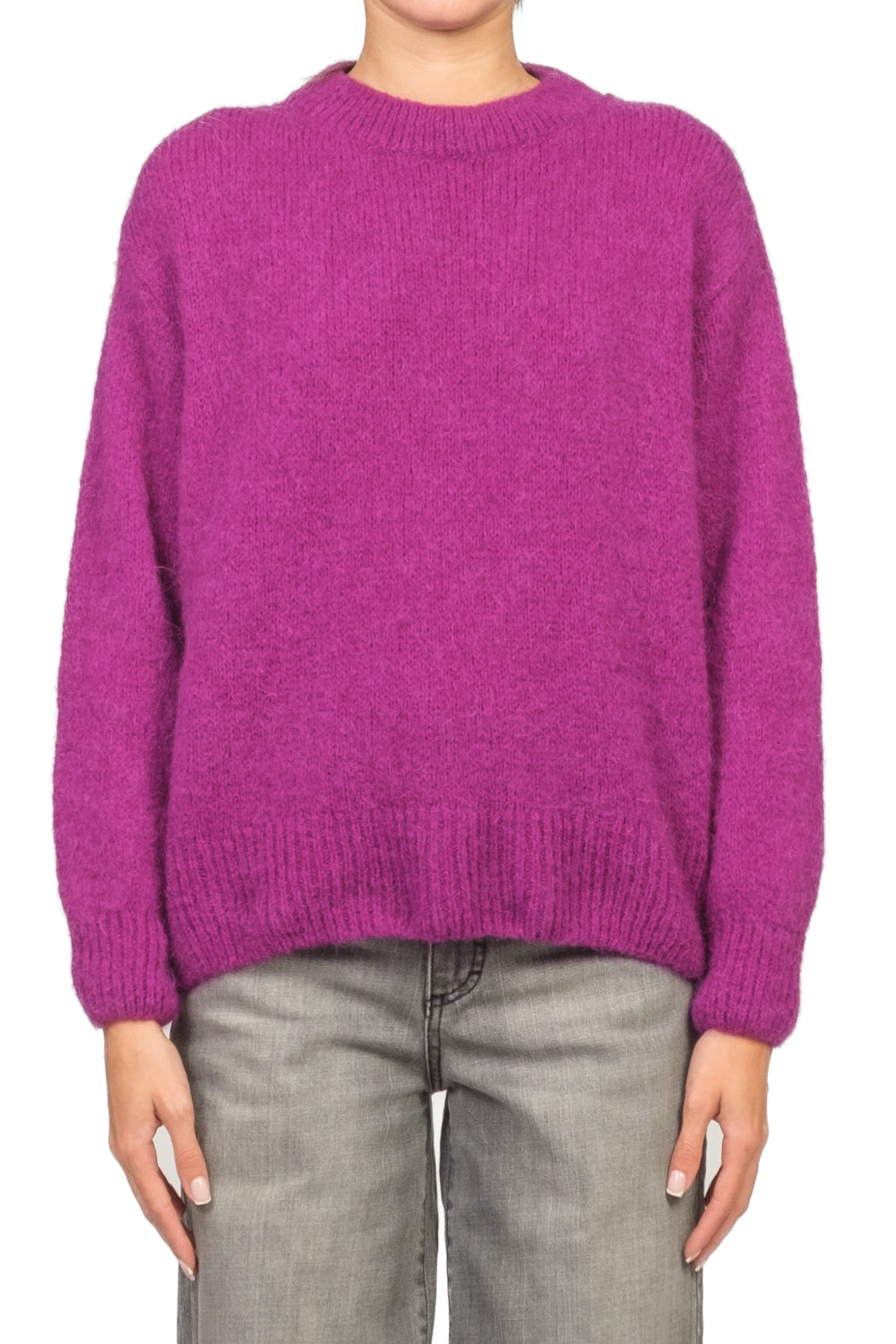 Dixie - Maglia girocollo misto alpaca Art. M277Y230