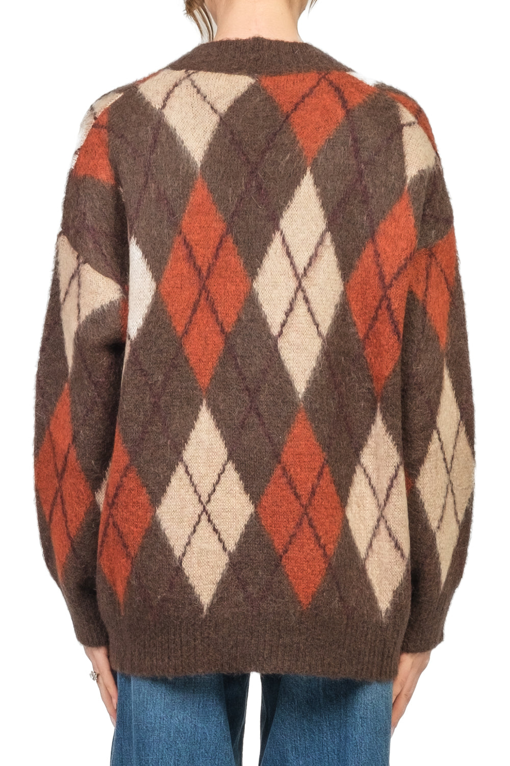 Tensione In - Cardigan con rombi Art. D80999