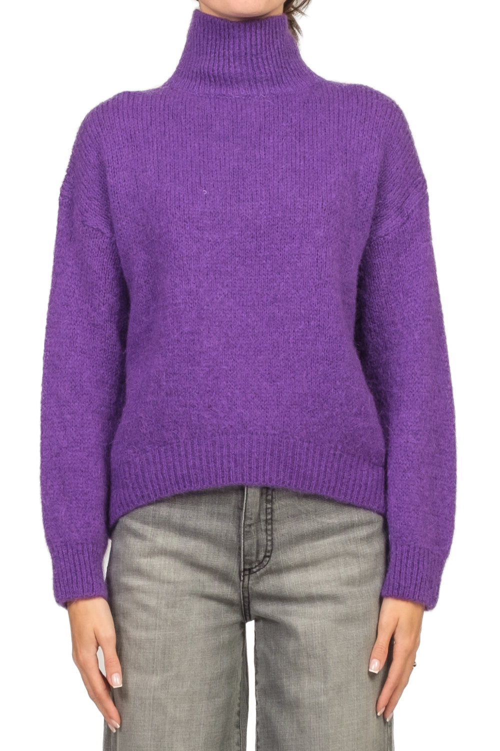 Dixie - Maglia collo alto misto mohair Art. M277Y316