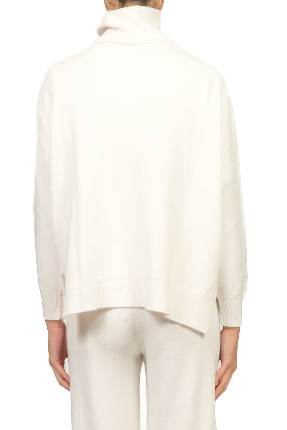 Kontatto - Maglia collo alto con spacchi Art. FA101N