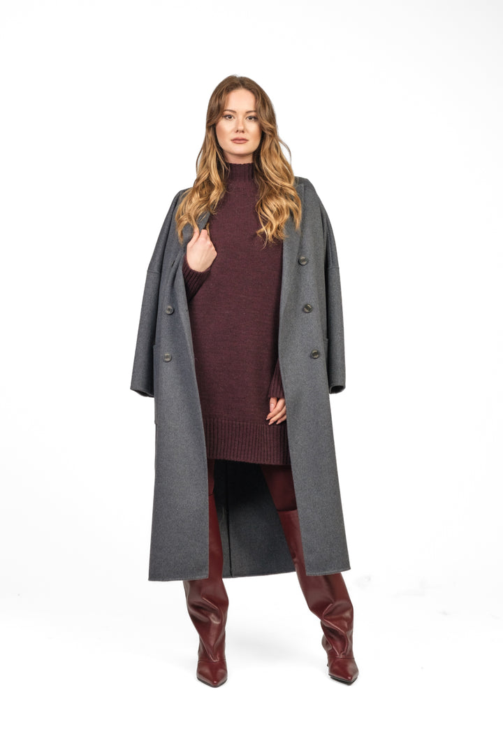 Tensione In - Maxi maglia over collo lupetto Art. D82035