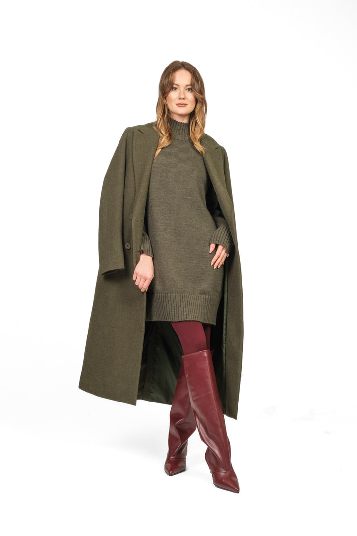 Tensione In - Maxi maglia over collo lupetto Art. D82035