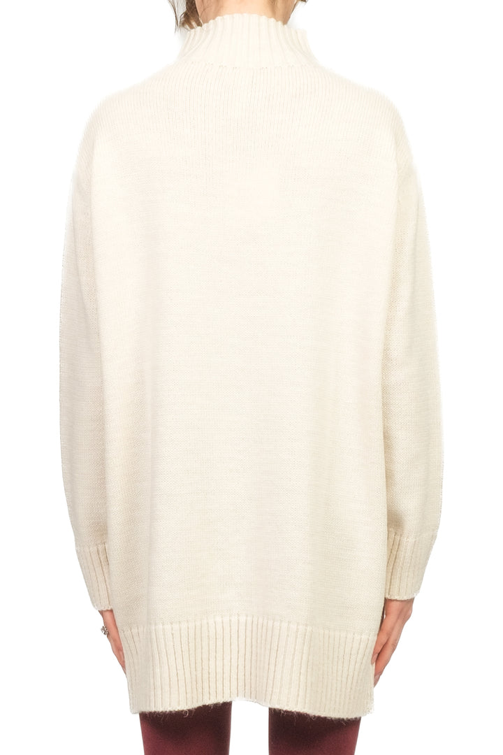 Tensione In - Maxi maglia over collo lupetto Art. D82035