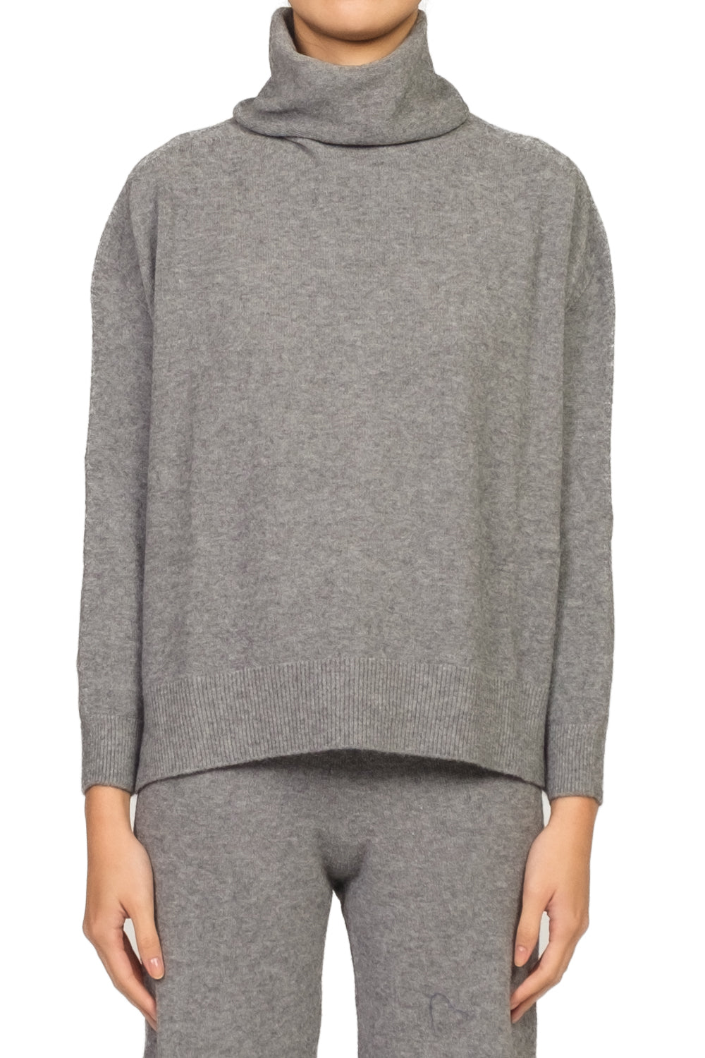 Kontatto - Maglia collo alto con spacchi Art. FA101N