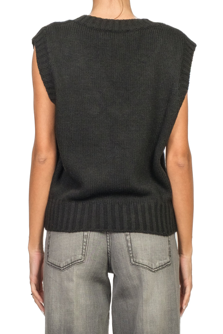 Vicolo - Gilet scollo v applicazioni gioiello Art. 55155F