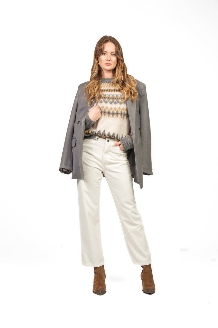 Tensione In - Maglia fantasia misto mohair Art. D81327